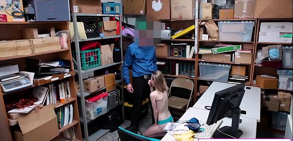  Shoplifting Sweety Catarina Gets Drilled